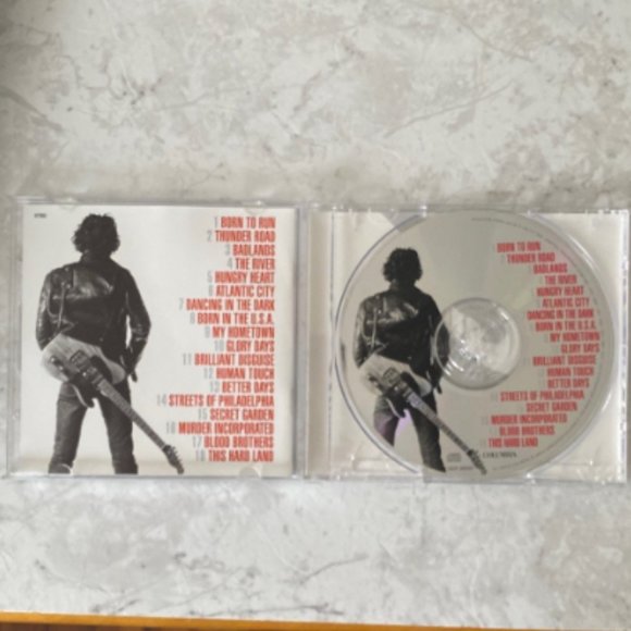 Greatest Hits by Bruce Springsteen (CD, 1995) - Picture 3 of 3